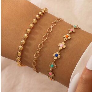 3 for $35 / 3 pieces bracelet with flower*